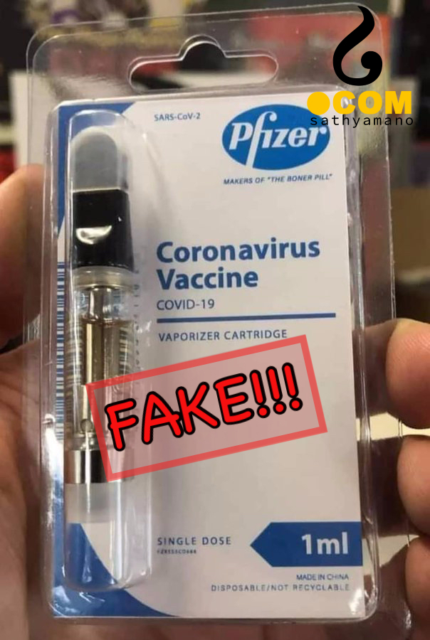 FAKE: Pfizer’s corona vaccine vaporizer cartridge